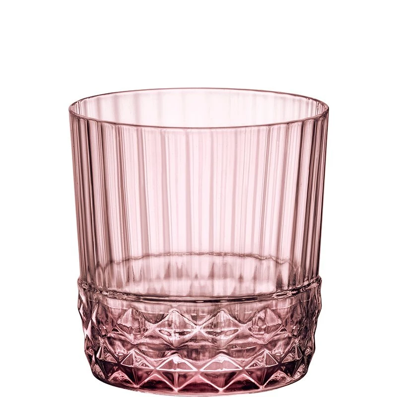 Bormioli Rocco Cocktailglazen / Whiskey Glazen / Waterglazen America 20's - Lilac Rose - 370 ml - 6 stuks Bormioli Rocco Cocktailglazen / Whiskey Glazen / Waterglazen America 20's - Lilac Rose - 370 Ml - 6 Stuks -Goedkope Keuken Benodigdheden 8004360093919