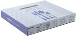 Sambonet Bestekset Bloom - RVS - Monoblock - 24 Delig / 6 Personen -Goedkope Keuken Benodigdheden 8014808487606 5
