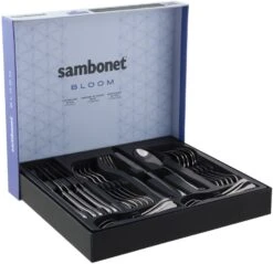 Sambonet Bestekset Bloom - RVS - Monoblock - 24 Delig / 6 Personen -Goedkope Keuken Benodigdheden 8014808487606 6