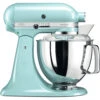KitchenAid Keukenmachine Artisan - Kantelbare Kop - Ijsblauw - 4.8 Liter - 5KSM175PSEIC -Goedkope Keuken Benodigdheden 859701501150