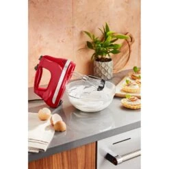 KitchenAid Handmixer - 6 Standen - Keizerrood - 5KHM6118EER -Goedkope Keuken Benodigdheden 859711634750 1