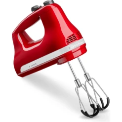 KitchenAid Handmixer - 6 Standen - Keizerrood - 5KHM6118EER -Goedkope Keuken Benodigdheden 859711634750 3