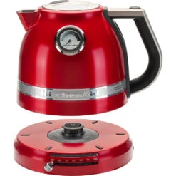 KitchenAid Waterkoker Artisan - Temperatuurregeling - Appelrood - 1.5 Liter - 5KEK1522ECA -Goedkope Keuken Benodigdheden 8597800012305B15D