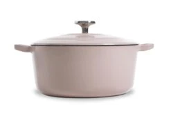 BK Braadpan Bourgogne - Dusky Pink - ø 24 Cm / 4.2 Liter -Goedkope Keuken Benodigdheden 8718311313673 1