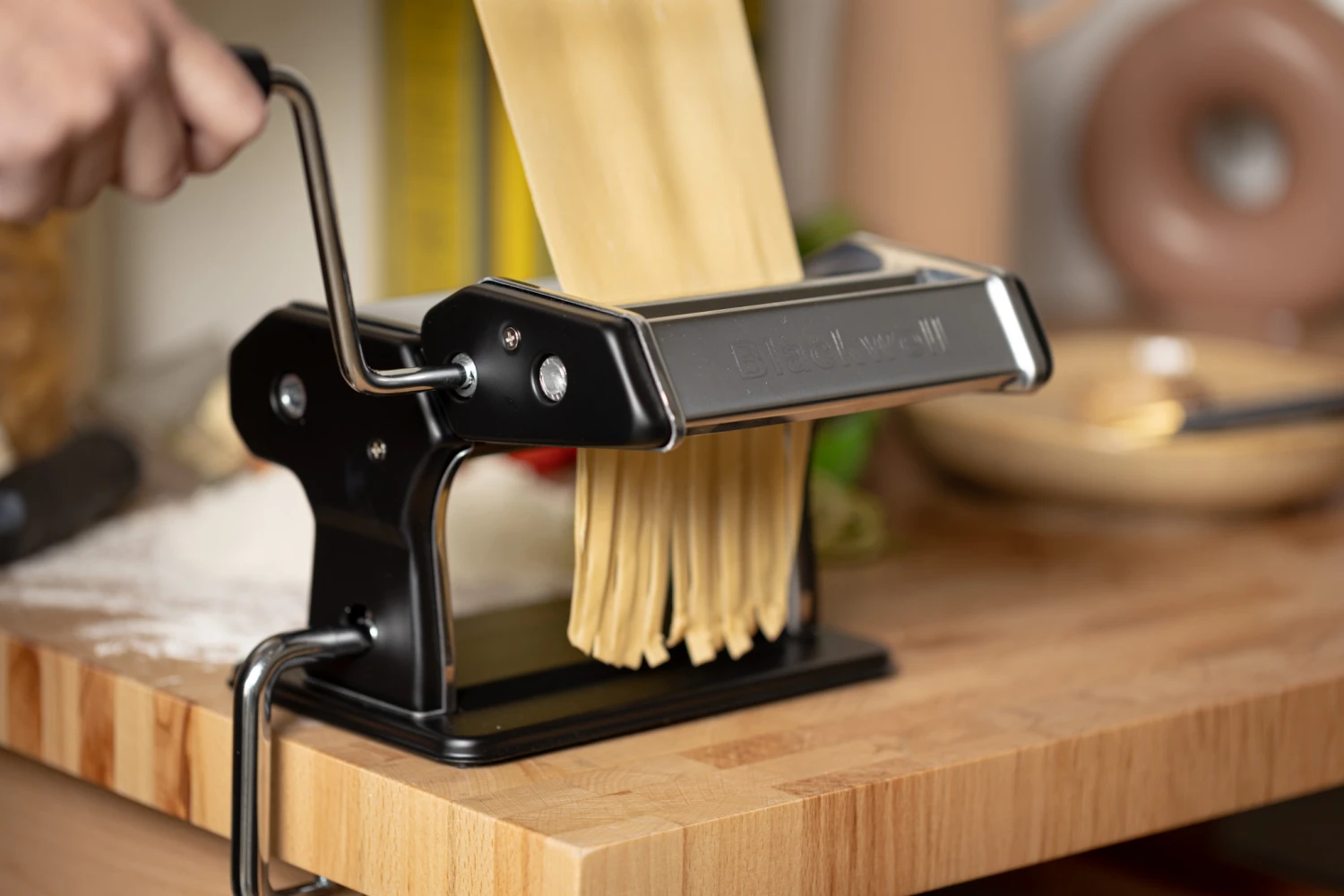 Blackwell Pastamachine Zwart Blackwell Pastamachine Zwart -Goedkope Keuken Benodigdheden 8720364453725 7