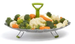 Sareva Stoommandje - RVS - Verstelbaar Van ø 17 - 27 Cm 7 Sareva Stoommandje - RVS - Verstelbaar Van ø 17 - 27 Cm -Goedkope Keuken Benodigdheden 8720364454647 1