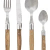 Jay Hill Bestekset Laguiole - Olijfhout - 4-delig -Goedkope Keuken Benodigdheden 8720812849636