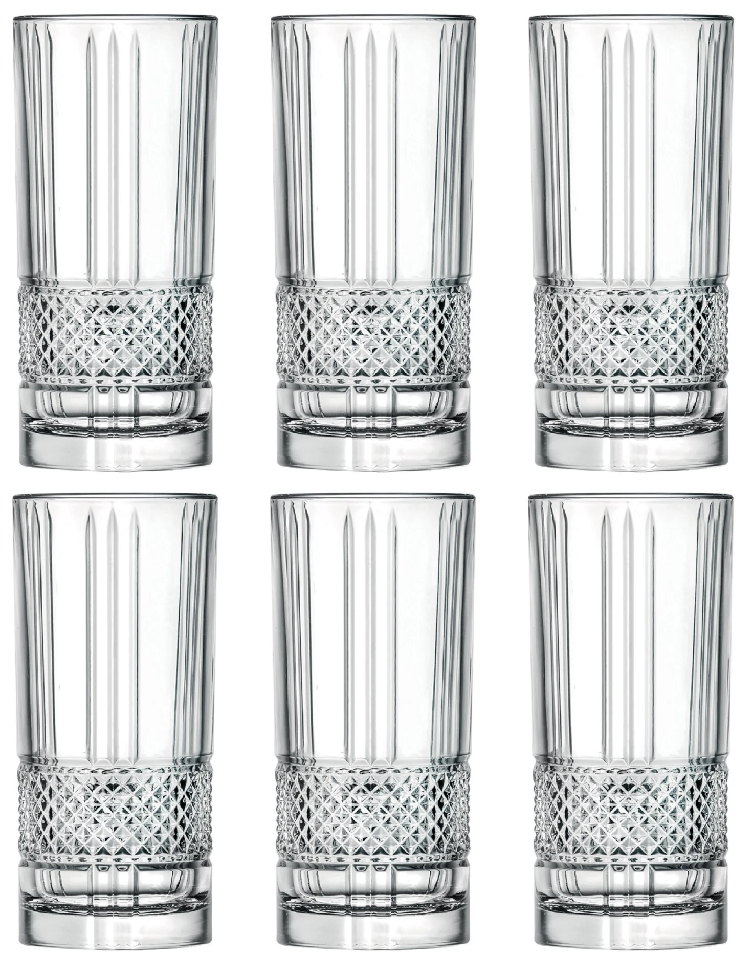 Cookinglife Longdrinkglazen Monea - 290 ml - 6 stuks Cookinglife Longdrinkglazen Monea - 290 Ml - 6 Stuks -Goedkope Keuken Benodigdheden 8720955225816