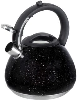 Resto Kitchenware Fluitketel Lyra - Zwart - 2.7 Liter -Goedkope Keuken Benodigdheden 90604.4260403577318.ver03