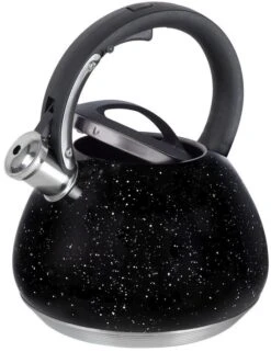 Resto Kitchenware Fluitketel Lyra - Zwart - 2.7 Liter -Goedkope Keuken Benodigdheden 90604.4260403577318.ver07