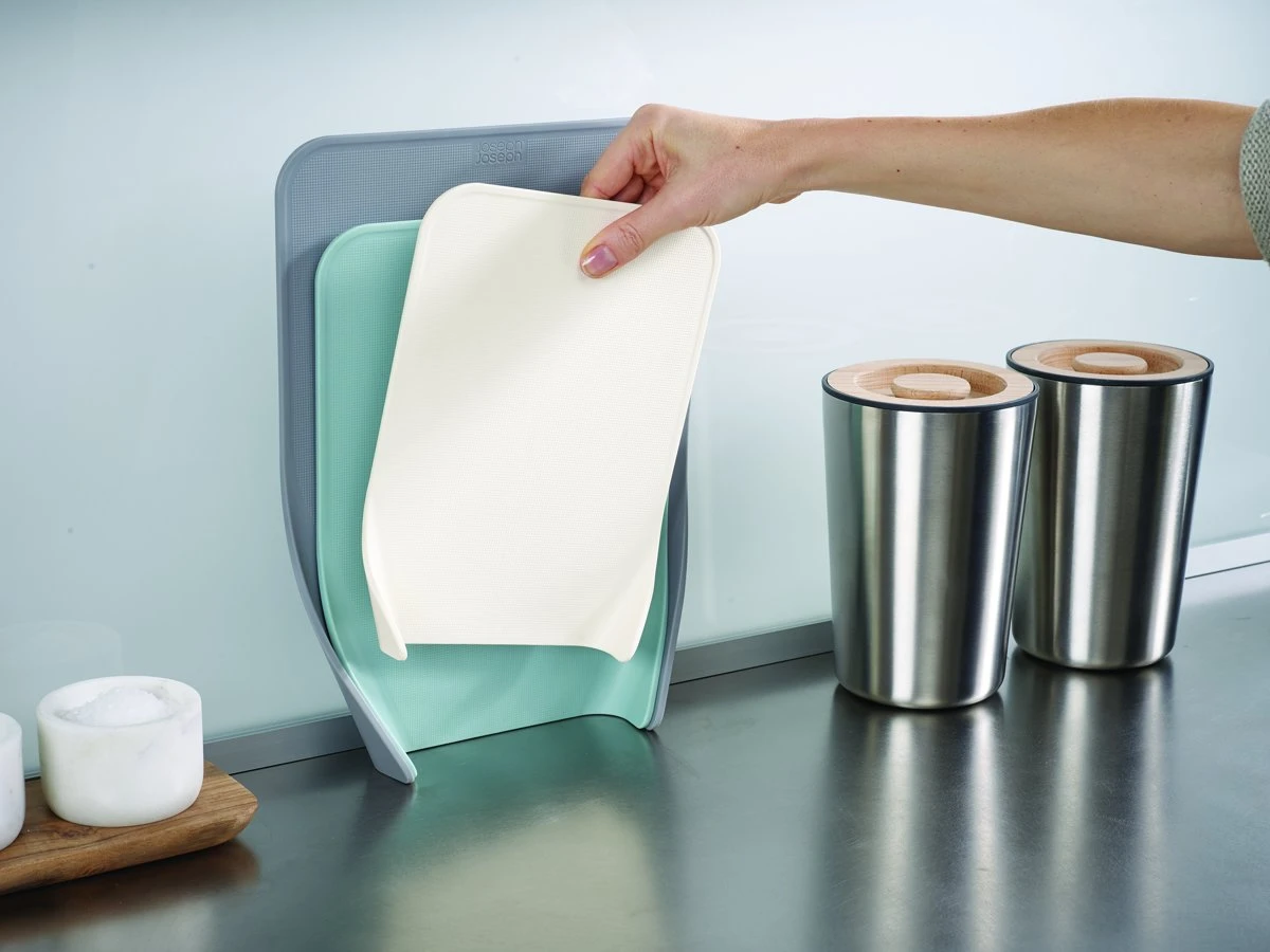 Joseph Joseph Snijplankenset - Nest Chop - Blauw - 3-Delig Joseph Joseph Snijplankenset - Nest Chop - Blauw - 3-Delig -Goedkope Keuken Benodigdheden 9200000065663948 5