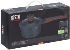 Resto Kitchenware Steelpan Capella - ø 16 Cm / 1.4 Liter - Standaard Anti-aanbaklaag 8 Resto Kitchenware Steelpan Capella - ø 16 Cm / 1.4 Liter - Standaard Anti-aanbaklaag -Goedkope Keuken Benodigdheden 93500.4260403579015.ver30