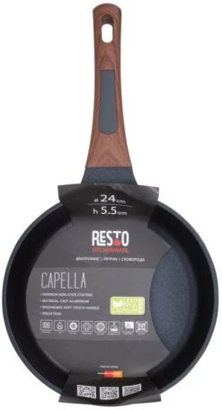 Resto Kitchenware Koekenpan Capella - ø 24 Cm - Standaard Anti-aanbaklaag -Goedkope Keuken Benodigdheden 93509.4260403579060.ver07 1