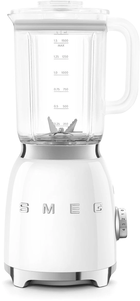 SMEG Blender - 800 W - wit- 1.5 liter - BLF03WHEU SMEG Blender - 800 W - Wit- 1.5 Liter - BLF03WHEU -Goedkope Keuken Benodigdheden BLF03WHEU