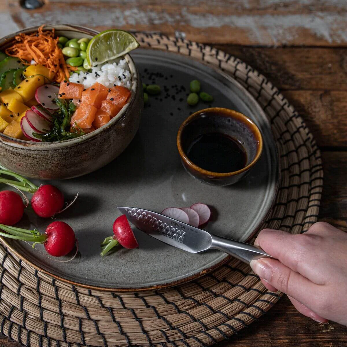 Boska Officemes Monaco+ 8 cm Boska Officemes Monaco+ 8 Cm -Goedkope Keuken Benodigdheden BOSKA307124