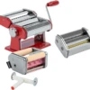 Blackwell Pastamachine Set (met 2 Opzetstukken) - Rood -Goedkope Keuken Benodigdheden BW Pastamachine rood