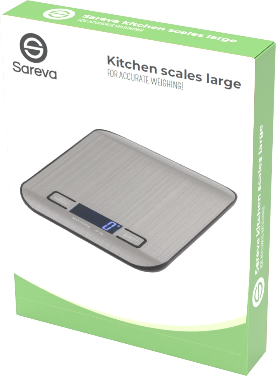 Sareva Keukenweegschaal - Klein Sareva Keukenweegschaal - Klein -Goedkope Keuken Benodigdheden Basic Package New