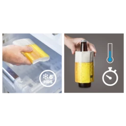Vacu Vin Bier Koeler Active Cooler - Sleeve - Bier 3 Vacu Vin Bier Koeler Active Cooler - Sleeve - Bier -Goedkope Keuken Benodigdheden BeerCooler Instructions