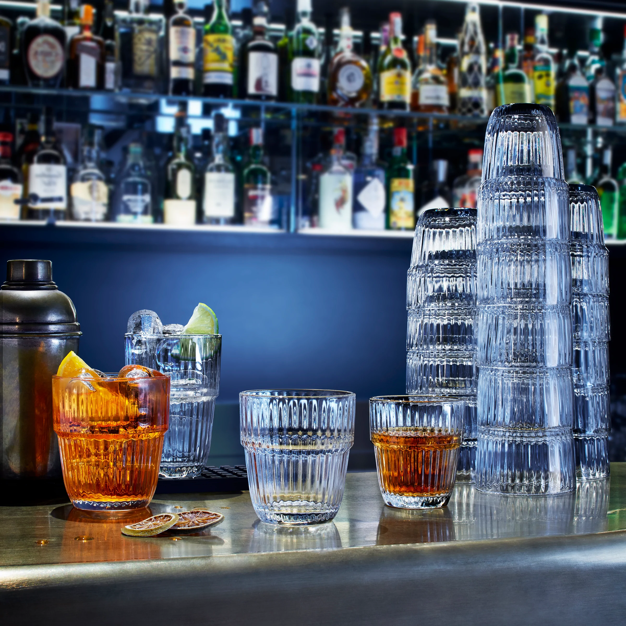 Bormioli Rocco Cocktailglazen / Whiskey Glazen / Waterglazen Barshine - 395 ml - 6 stuks Bormioli Rocco Cocktailglazen / Whiskey Glazen / Waterglazen Barshine - 395 Ml - 6 Stuks -Goedkope Keuken Benodigdheden Bormioli Barshine 1