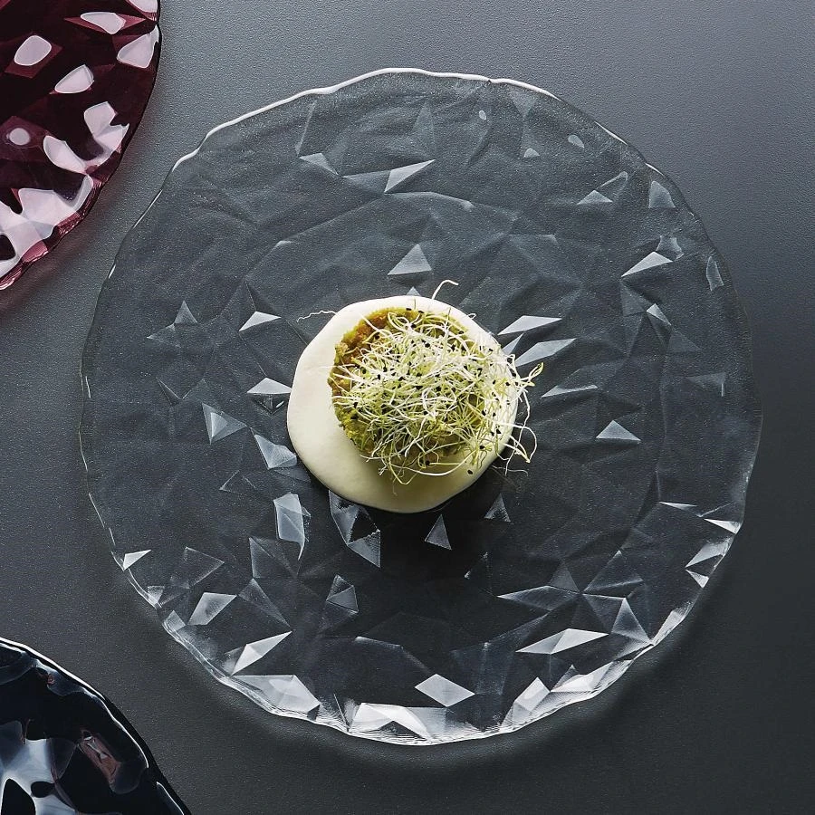 Bormioli Rocco Pizzabord / Onderbord Diamond Transparant ø 33 cm Bormioli Rocco Pizzabord / Onderbord Diamond Transparant ø 33 Cm -Goedkope Keuken Benodigdheden Bormioli Onderbord Diamond Transparant Sfeer 2 1