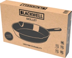 Blackwell Koekenpan - Gietijzer - ø 20 Cm - Zonder Anti-aanbaklaag -Goedkope Keuken Benodigdheden Box20 Package New