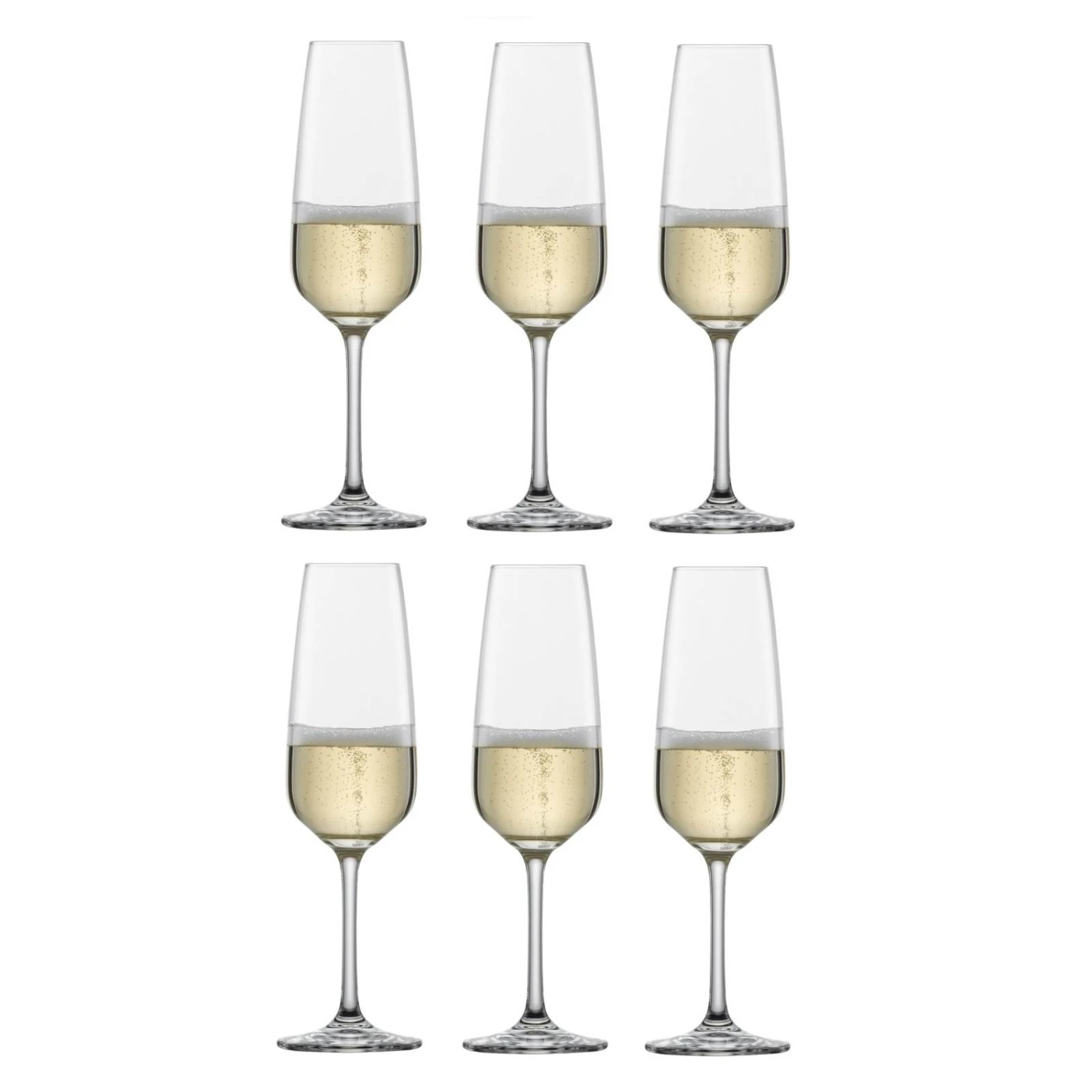 Schott Zwiesel Champagneglazen Taste - 283 ml - 6 stuks Schott Zwiesel Champagneglazen Taste - 283 Ml - 6 Stuks -Goedkope Keuken Benodigdheden CL.27769 Taste Sekt 7 mitInhalt 000013471 59499