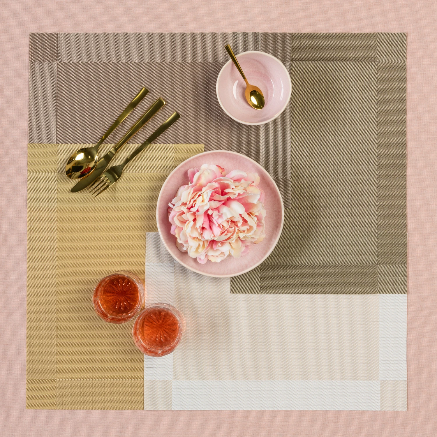 Jay Hill Placemats - Extra Gold - 45 x 31 cm - 6 Stuks Jay Hill Placemats - Extra Gold - 45 X 31 Cm - 6 Stuks -Goedkope Keuken Benodigdheden COOK1286 2