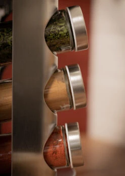 Blackwell Kruidenrek / Kruidencarrousel - Inclusief 12 Kruidenpotjes - RVS 7 Blackwell Kruidenrek / Kruidencarrousel - Inclusief 12 Kruidenpotjes - RVS -Goedkope Keuken Benodigdheden COOK4379