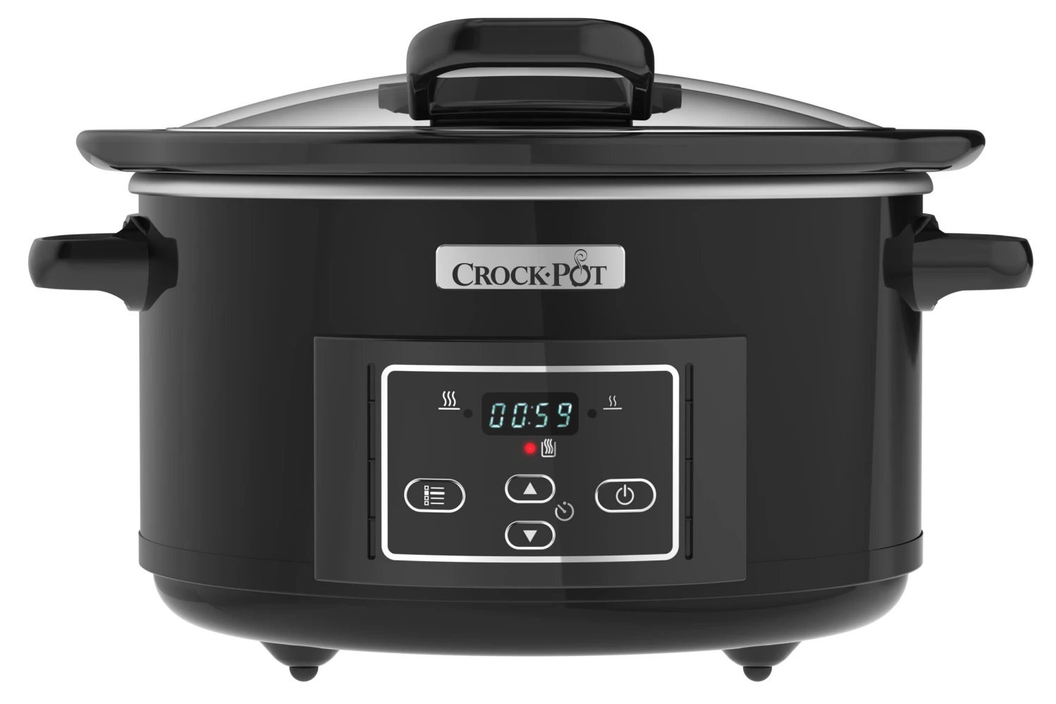 Crockpot Slowcooker - scharnierdeksel - 4.7 liter - CR052 Crockpot Slowcooker - Scharnierdeksel - 4.7 Liter - CR052 -Goedkope Keuken Benodigdheden CSC052 Front Lid Closed scaled