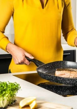 Westinghouse Grillpan Marble - 28 X 28 Cm - Standaard Anti-aanbaklaag -Goedkope Keuken Benodigdheden Clipboard05 11