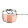 DUCQ Steelpan Met Deksel - Koper - ø 16 Cm / 1.5 Liter -Goedkope Keuken Benodigdheden DU101116 2