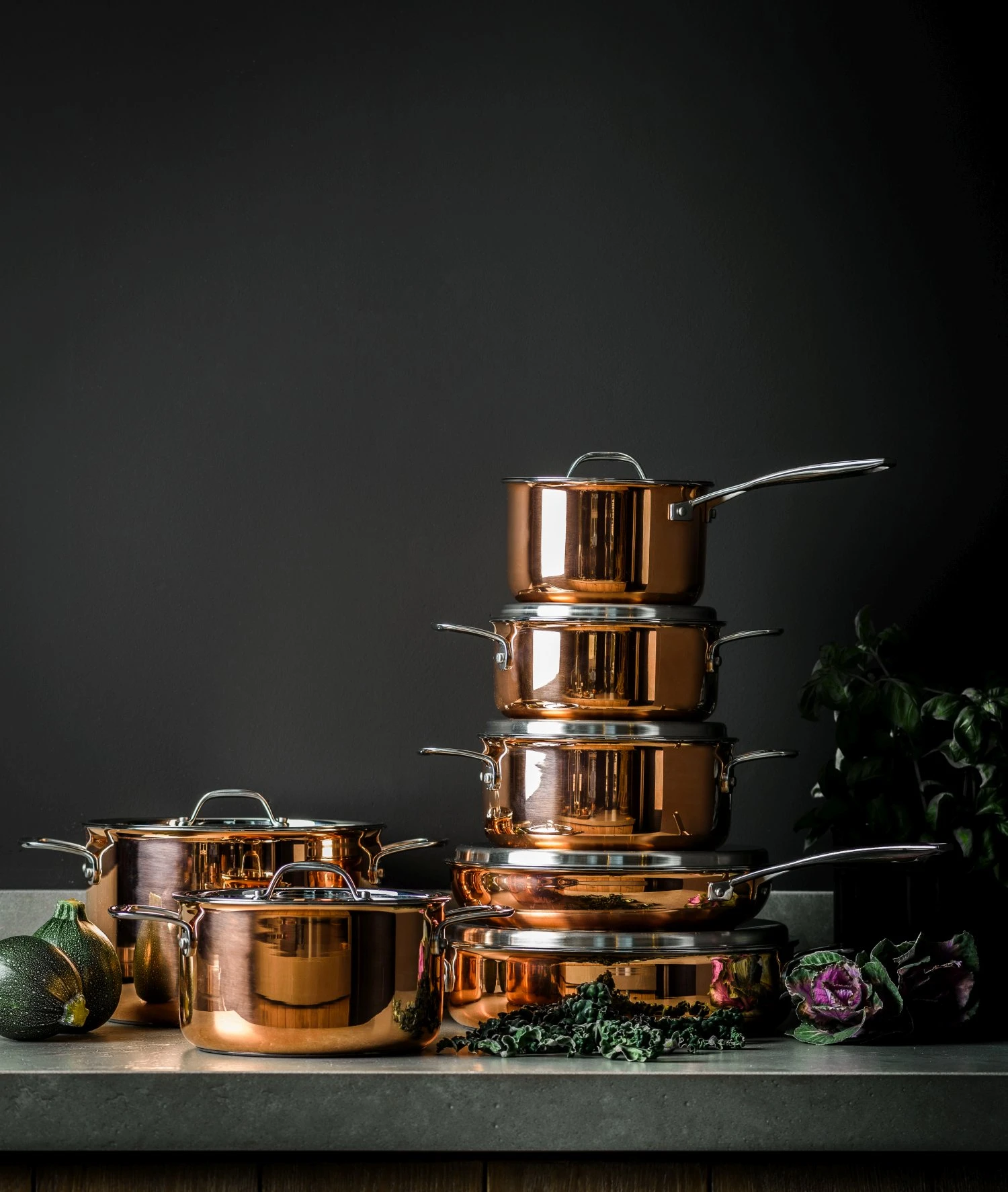 DUCQ Kookpan - Koper - ø 20 cm / 2 liter DUCQ Kookpan - Koper - ø 20 Cm / 2 Liter -Goedkope Keuken Benodigdheden DUCQ 039 2