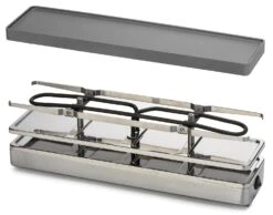 Espressions Gourmetstel Slim - 4 Personen -Goedkope Keuken Benodigdheden Espressions Gourmetstel Raclette Slim 42 x 13 cm