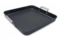 Valira Grillpan Aire Met Handgrepen - 23 X 23 Cm - Standaard Anti-aanbaklaag -Goedkope Keuken Benodigdheden GrillpanMetHandvaten23x23cm.jpg3