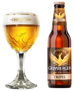 Grimbergen Bierglazen Op Voet - 330 Ml - 6 Stuks 4 Grimbergen Bierglazen Op Voet - 330 Ml - 6 Stuks -Goedkope Keuken Benodigdheden Grimbergen glas nieuw met fles 1