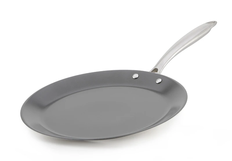 Habonne Pannenkoekenpan Ecovite Forte - RVS - ø 28 cm - keramische anti-aanbaklaag Habonne Pannenkoekenpan Ecovite Forte - RVS - ø 28 Cm - Keramische Anti-aanbaklaag -Goedkope Keuken Benodigdheden Habonne ECOVITE pannenkoekenpan 28 cm staand 4763