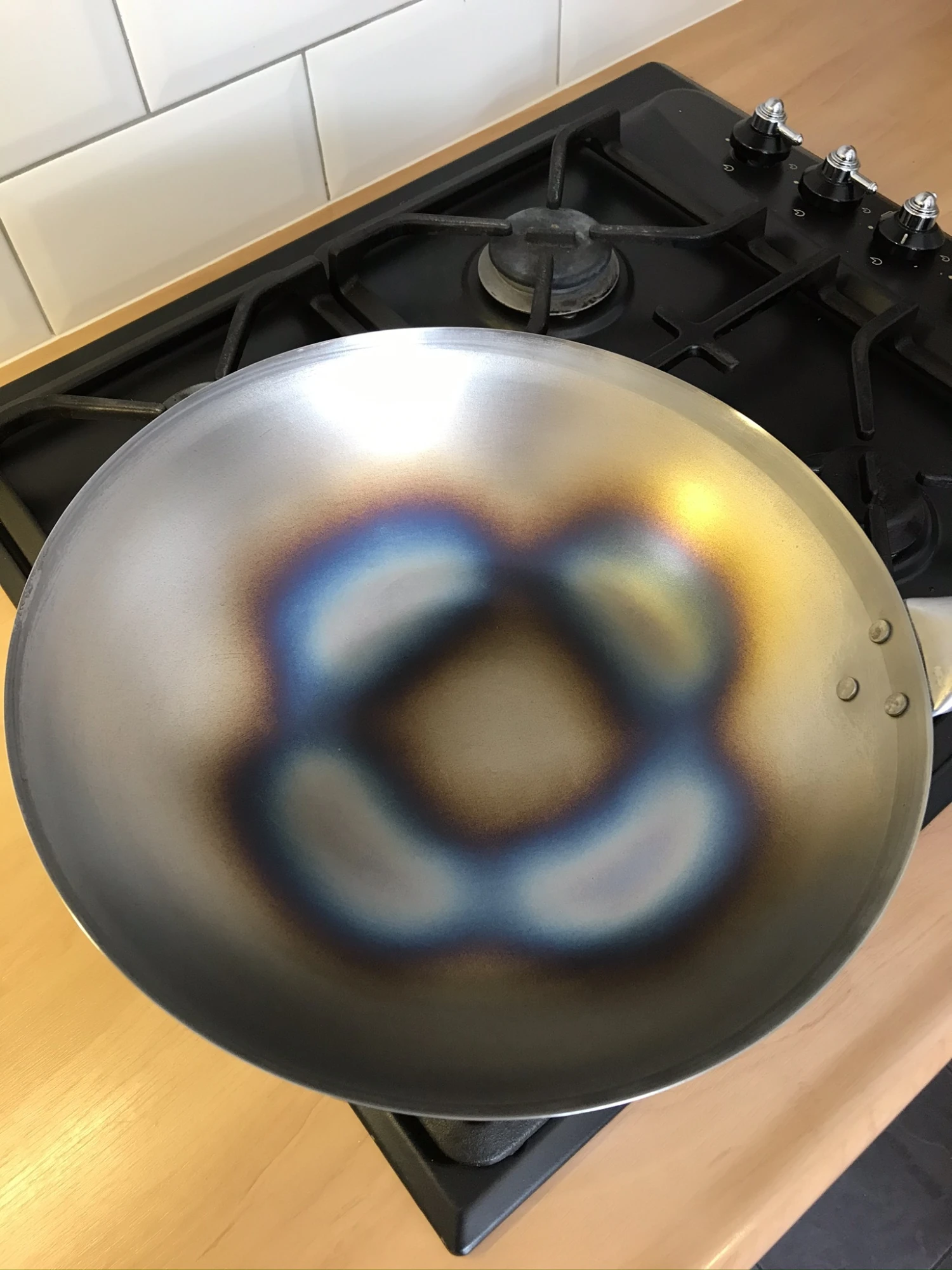 Wokpan Voccelli - Plaatstaal - ø 30 cm - zonder anti-aanbaklaag Wokpan Voccelli - Plaatstaal - ø 30 Cm - Zonder Anti-aanbaklaag -Goedkope Keuken Benodigdheden IMG 0741 1