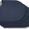 Jay Hill Placemats - Vegan Leer - Grijs / Blauw - Bread - Dubbelzijdig - 44 X 30 Cm - 6 Stuks 2 Jay Hill Placemats - Vegan Leer - Grijs / Blauw - Bread - Dubbelzijdig - 44 X 30 Cm - 6 Stuks -Goedkope Keuken Benodigdheden Jay Hill Placemats 15