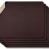 Jay Hill Placemats - Vegan Leer - Bruin / Zand - Dubbelzijdig - 46 X 33 Cm - 6 Stuks -Goedkope Keuken Benodigdheden Jay Hill Placemats 17