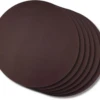 Jay Hill Placemats - Vegan Leer - Bruin / Zand - Dubbelzijdig - ø 38 Cm - 6 Stuks -Goedkope Keuken Benodigdheden Jay Hill Placemats 20