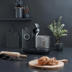 Wilfa Keukenmachine Probaker Black -Goedkope Keuken Benodigdheden Kitchen Machine Probaker KM1B 70 Hook Bowl 638df0db44cf56.82009479