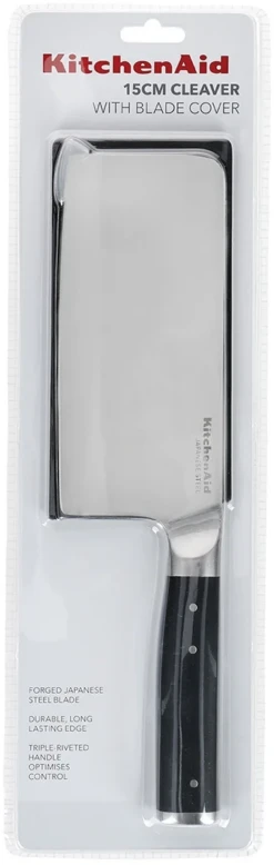 KitchenAid Hakmes Gourmet 15 Cm + Gratis Mesbeschermer -Goedkope Keuken Benodigdheden KitchenAid Hakmes Gourmet 15 cm gratis mesbeschermer 2