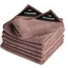 Klud Vaatdoekjes Mauve 30 X 30 - 7 Stuks -Goedkope Keuken Benodigdheden Klud microvezel vaatdoekjes mauve set van 7 5700002039095 38 1