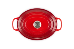 Le Creuset Braadpan Signature - Ovaal - Kersenrood - ø 33 Cm / 7.5 Liter 5 Le Creuset Braadpan Signature - Ovaal - Kersenrood - ø 33 Cm / 7.5 Liter -Goedkope Keuken Benodigdheden LC 20191021 HL PS FS 21178290602430 004 1