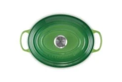 Le Creuset Braadpan Signature - Ovaal - Bamboo - ø 29 Cm / 4.7 Liter -Goedkope Keuken Benodigdheden LC 20210615 HL PS FS 21178294082430 004 1
