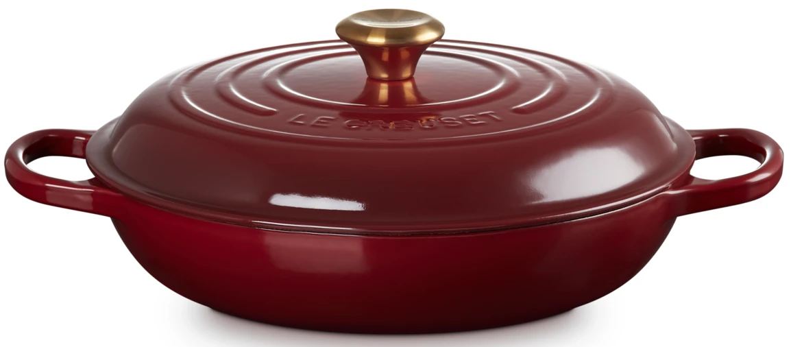 Le Creuset Braadpan Signature - Campagnard - Rhone - ø 30 cm / 3.5 liter Le Creuset Braadpan Signature - Campagnard - Rhone - ø 30 Cm / 3.5 Liter -Goedkope Keuken Benodigdheden LC 20230217 HL PS FS 21180309494441 001
