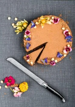 Laguiole Style De Vie Broodmes Zwart Met Stokbroodplank 5 Laguiole Style De Vie Broodmes Zwart Met Stokbroodplank -Goedkope Keuken Benodigdheden Laguiole broodmes met stokbroodplank zwart sf gr 1