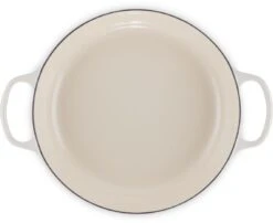 Le Creuset Braadpan Signature - Campagnard - Meringue - ø 30 Cm / 3.5 Liter 6 Le Creuset Braadpan Signature - Campagnard - Meringue - ø 30 Cm / 3.5 Liter -Goedkope Keuken Benodigdheden Le Creuset LC 20220726 HL PS FS 21180307164430 005