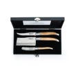 Laguiole Style De Vie Kaasmessen / Kaasmessenset Luxury Line Eikenhout - 3 Stuks 1 Laguiole Style De Vie Kaasmessen / Kaasmessenset Luxury Line Eikenhout - 3 Stuks -Goedkope Keuken Benodigdheden LuxKaasEikStone
