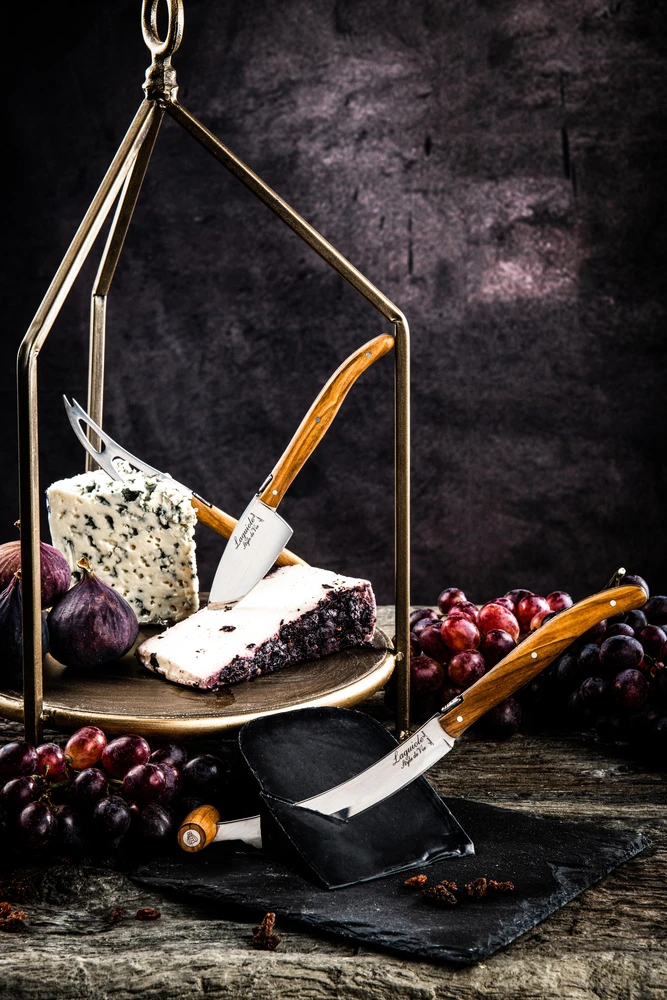 Laguiole Style de Vie Kaasmessen / Kaasmessenset Luxury Line Olijfhout - 3 Stuks Laguiole Style De Vie Kaasmessen / Kaasmessenset Luxury Line Olijfhout - 3 Stuks -Goedkope Keuken Benodigdheden LuxKaasV2Olijf 4